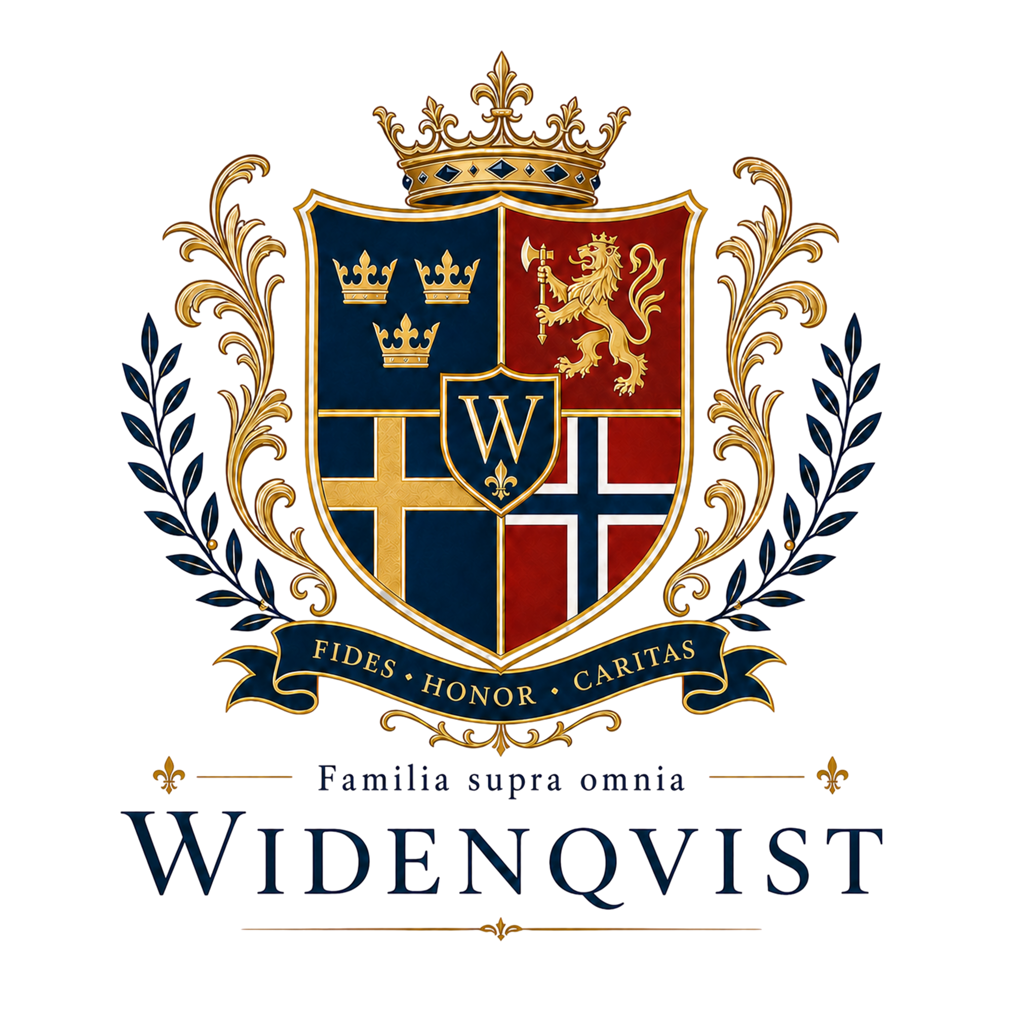 Familjen Widenqvists familjevapen